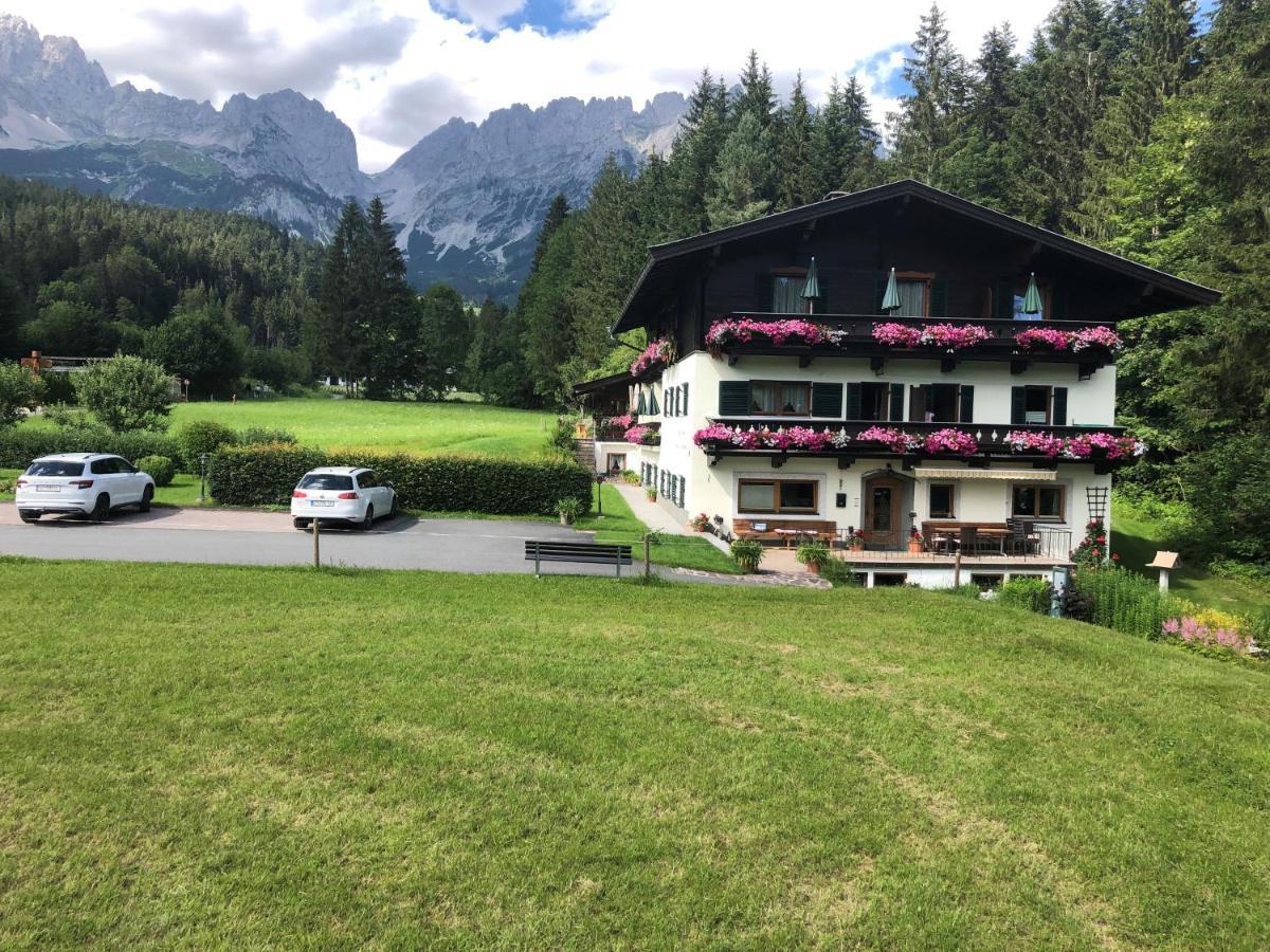 Otto Steiner Appartements Pension Ellmau & Wilder Kaiser エクステリア 写真