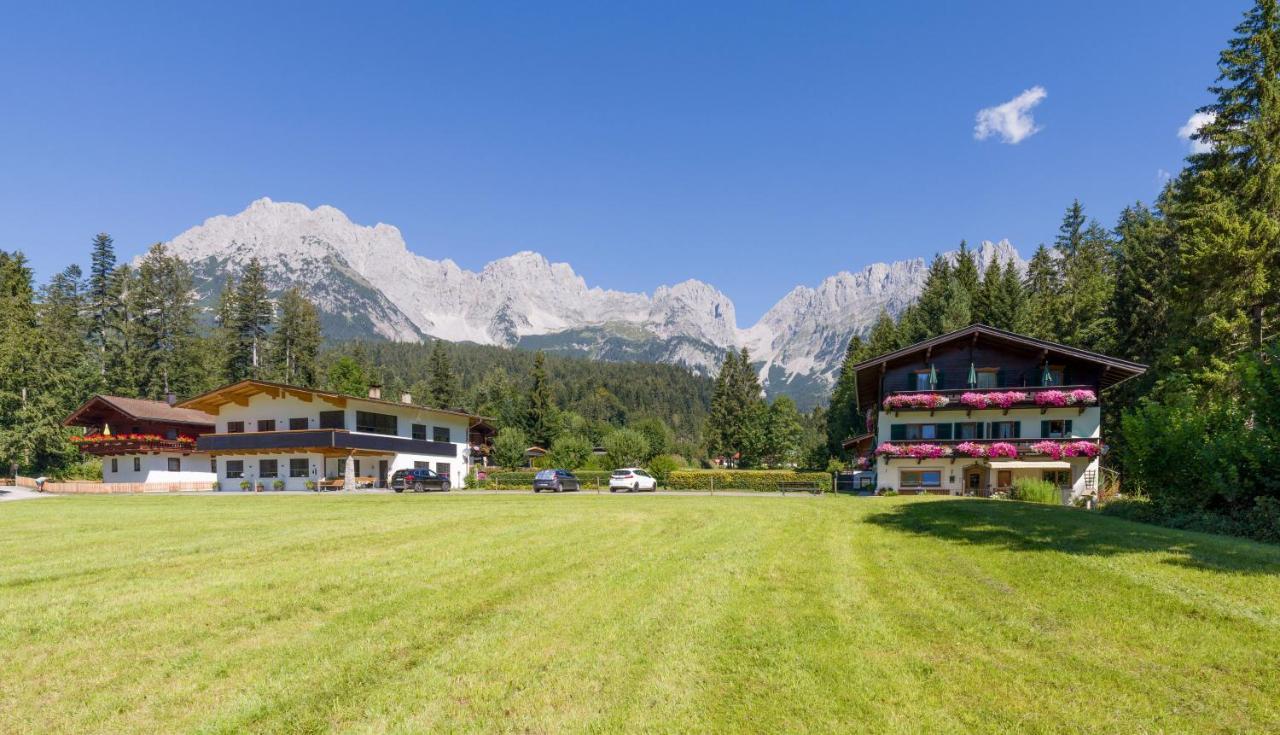 Otto Steiner Appartements Pension Ellmau & Wilder Kaiser エクステリア 写真